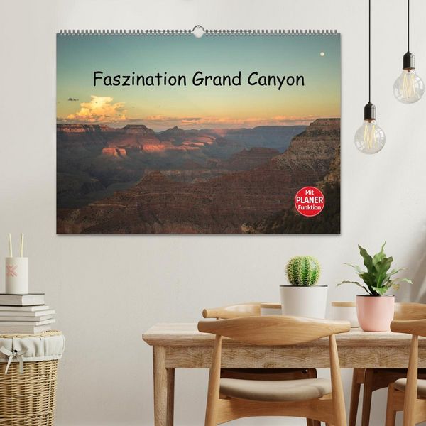 Produktbild: Faszination Grand Canyon (Wandkalender 2026 DIN A2 quer), CALVENDO Monatskalender