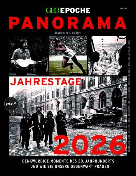 GEO Epoche PANORAMA / GEO Epoche PANORAMA 26/2025 Jahrestage 2026, Geheftet von Jürgen Schaefer,Katharina Schmitz, Gruner + Jahr, 978-3-652-01518-9