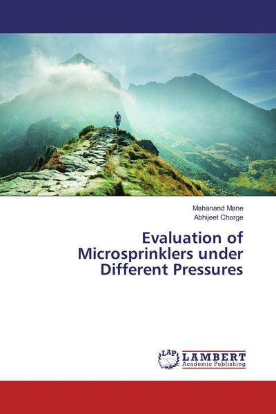 Produktbild: Evaluation of Microsprinklers under Different Pressures