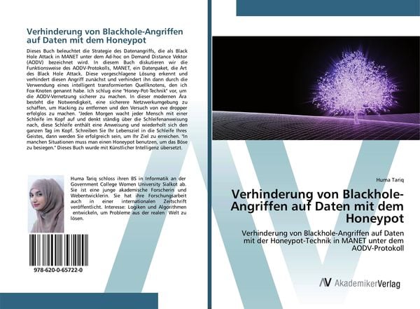 Verhinderung von Blackhole-Angriffen auf Daten mit dem Honeypot, Taschenbuch von Huma Tariq, AV Akademikerverlag, 9786200657220