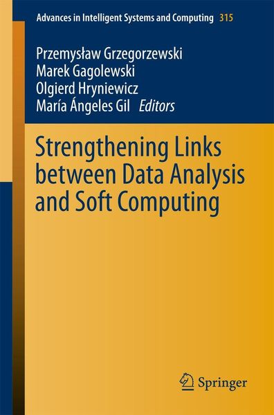 Produktbild: Strengthening Links Between Data Analysis and Soft Computing