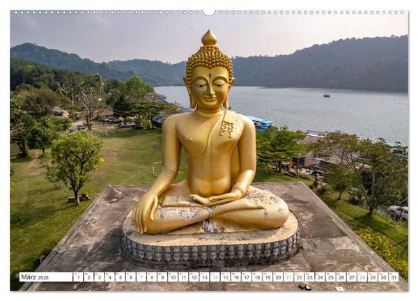 Produktbild: Siddhartha Gautama - Buddha (Wandkalender 2026 DIN A2 quer), CALVENDO Monatskalender