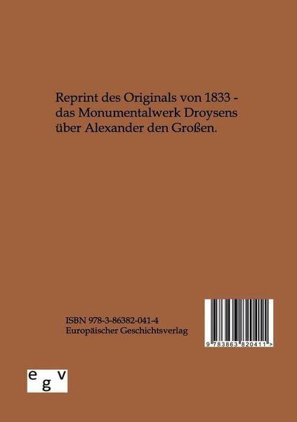 Produktbild: Geschichte Alexanders des Gro&szlig;en