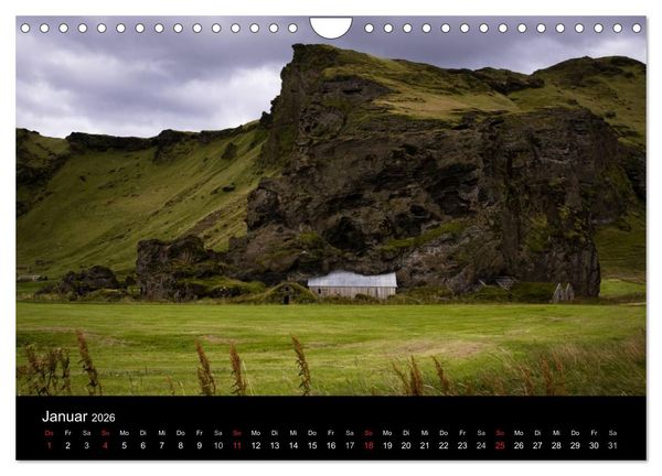 Produktbild: Island (Wandkalender 2026 DIN A4 quer), CALVENDO Monatskalender