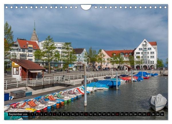 Produktbild: Kulturlandschaft Bodensee - Teil II (Wandkalender 2026 DIN A4 quer), CALVENDO Monatskalender