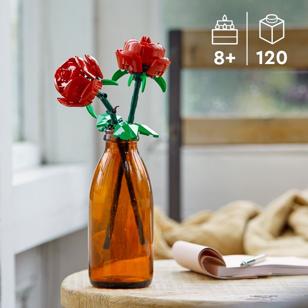Produktbild: LEGO Botanicals 40460 Rosen Set, Spielzeug f&uuml;r M&auml;dchen und Jungen
