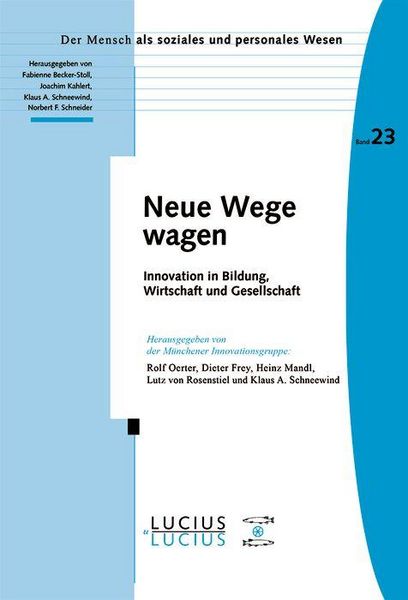 Produktbild: Neue Wege wagen
