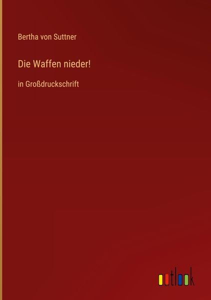 Produktbild: Die Waffen nieder!