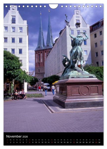 Produktbild: Weltstadt Berlin (Wandkalender 2026 DIN A4 hoch), CALVENDO Monatskalender