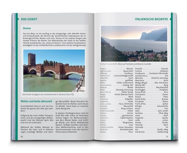 Produktbild: KOMPASS Wanderf&uuml;hrer Gardasee, 70 Touren mit Extra-Tourenkarte