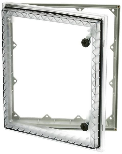 Produktbild: Fibox PW 343009 T 4901824 Sichtfenster Deckel Transparent, Doppelbart, UV-best&auml;ndig (L x B x H) 88 x 295 x 342 mm Polycarbonat Grau 1 St.