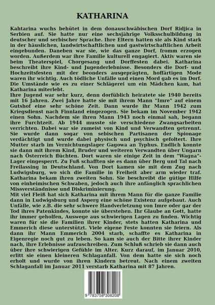 Produktbild: Katharina - Leben einer Donau-Schw&auml;bin - 1923-2011
