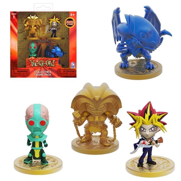 Yu-Gi-Oh! Minifiguren 4 Stück