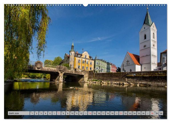 Produktbild: F&uuml;rstenfeldbruck und Umgebung (Wandkalender 2026 DIN A2 quer), CALVENDO Monatskalender