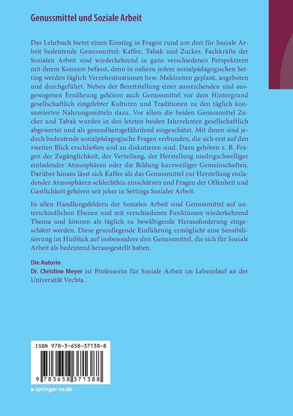 Produktbild: Genussmittel und Soziale Arbeit