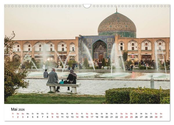 Produktbild: Rundreise Iran (Wandkalender 2026 DIN A3 quer), CALVENDO Monatskalender