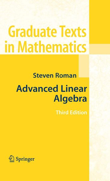 Produktbild: Advanced Linear Algebra