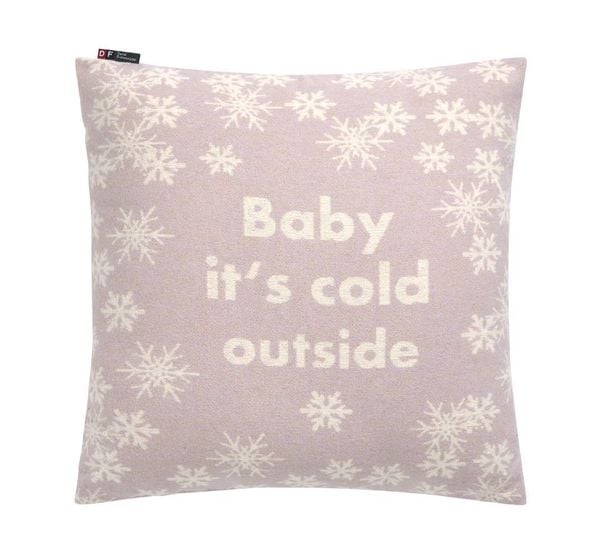 Produktbild: Kissenh&uuml;lle "Baby its cold outside" (GRS)