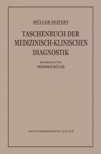 Produktbild: Taschenbuch der Medizinisch-Klinischen Diagnostik