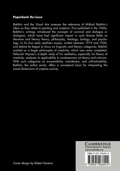 Produktbild: Bakhtin and the Visual Arts