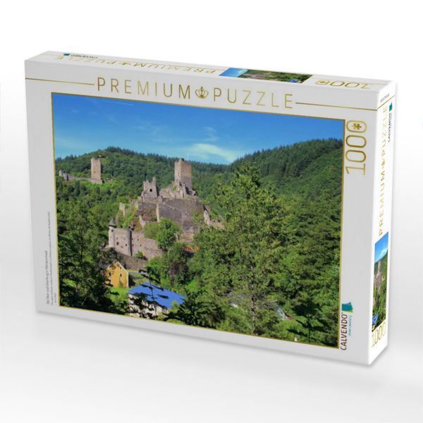 Produktbild: CALVENDO Puzzle Die Ober und Unterburg in Manderscheid | 1000 Teile Lege-Gr&ouml;&szlig;e 64x48cm Foto-Puzzle f&uuml;r gl&uuml;ckliche Stunden