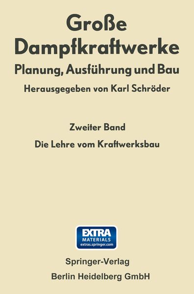 Produktbild: Die Lehre vom Kraftwerksbau