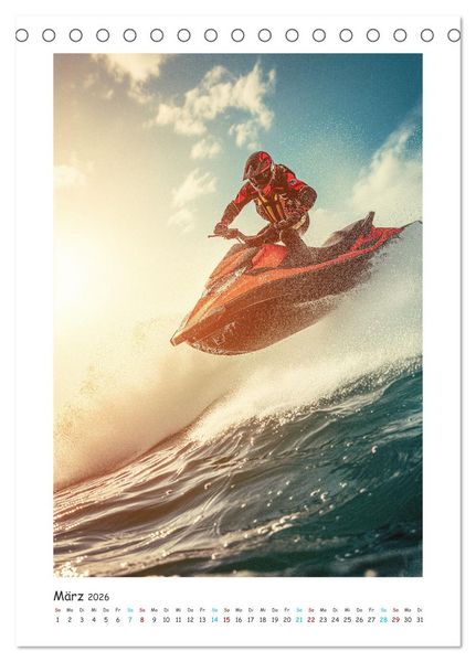 Produktbild: Spritztour der Extreme (Tischkalender 2026 DIN A5 hoch), CALVENDO Monatskalender