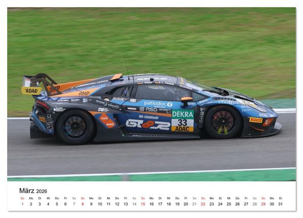 Produktbild: Motorsport aus Sant&rsquo;Agata (Wandkalender 2026 DIN A2 quer), CALVENDO Monatskalender