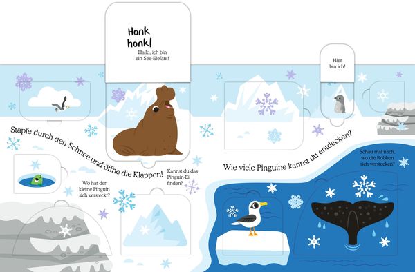 Produktbild: Gl&uuml;cksfisch: Wei&szlig;t du, was die Tiere machen? Kleiner Pinguin