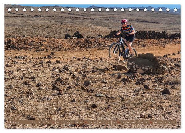 Produktbild: Biken - Impressionen von Rolf Dietz (Tischkalender 2026 DIN A5 quer), CALVENDO Monatskalender