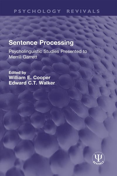 Produktbild: Sentence Processing