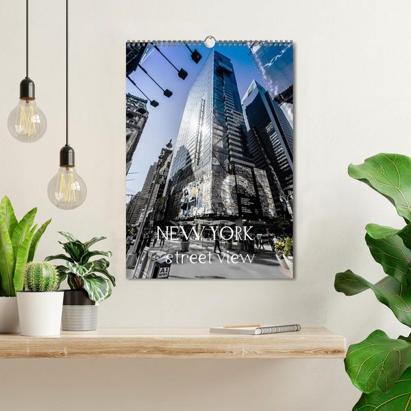 Produktbild: NEW YORK &ndash; street view (Wandkalender 2026 DIN A3 hoch), CALVENDO Monatskalender