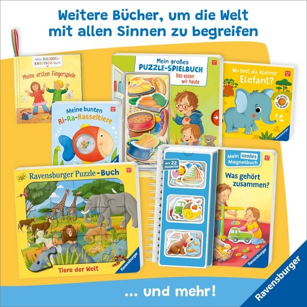 Produktbild: Mein erstes Buggybuch: Fühl mal! Lieblingstiere