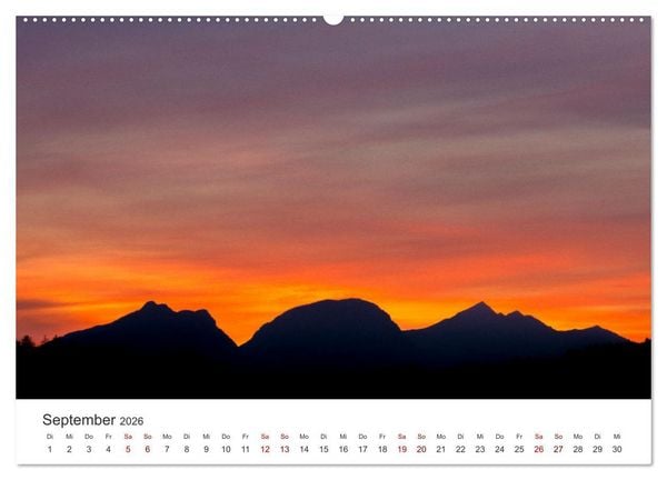 Produktbild: Alpenland &Ouml;sterreich (hochwertiger Premium Wandkalender 2026 DIN A2 quer), Kunstdruck in Hochglanz