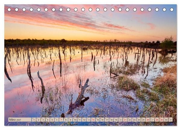 Produktbild: Deutschlands Moore (Tischkalender 2027 DIN A5 quer), CALVENDO Monatskalender