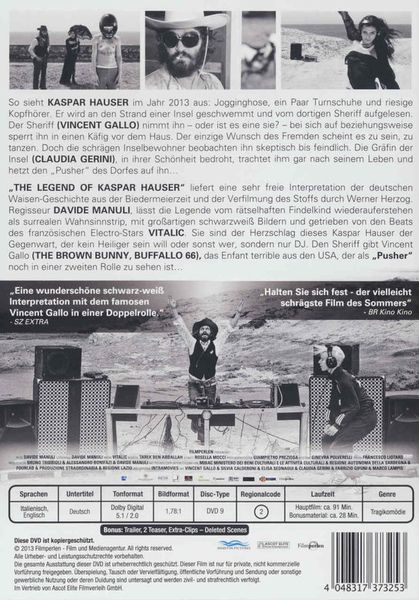 Produktbild: The Legend of Kaspar Hauser (Musik: Vitalic)