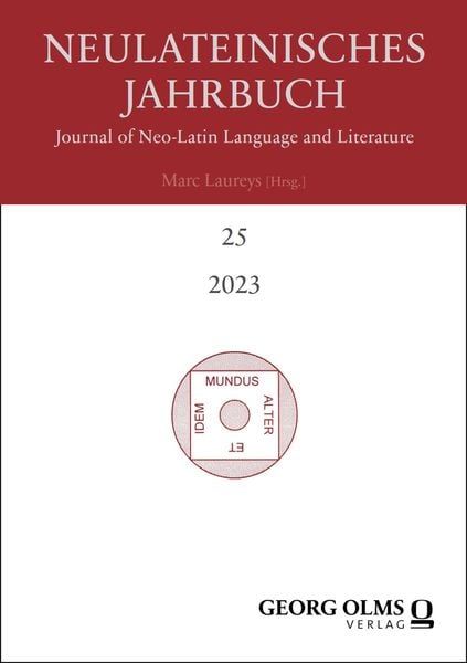 Produktbild: Neulateinisches Jahrbuch