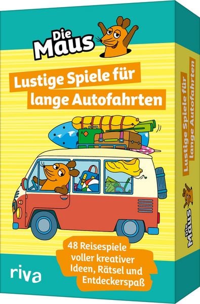 Produktbild: Die Maus &ndash; lustige Spiele f&uuml;r lange Autofahrten