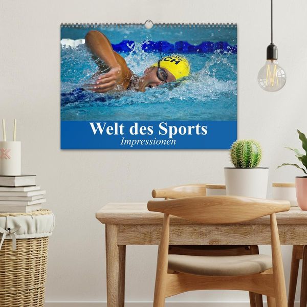 Produktbild: Welt des Sports. Impressionen (Wandkalender 2026 DIN A3 quer), CALVENDO Monatskalender