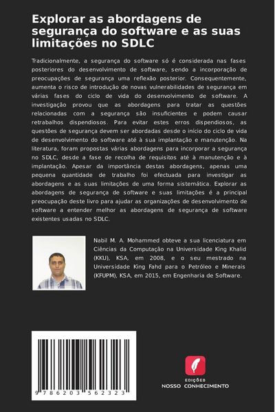 Produktbild: Explorar as abordagens de seguran&ccedil;a do software e as suas limita&ccedil;&otilde;es no SDLC