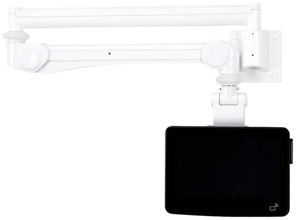Produktbild: Neomounts FPMA-HAW300 Medical Monitor-Wandhalterung 1 Display(s) 25,4 cm (10") - 61 cm (24") Wei&szlig; Schwenkbar, Rotierbar, Neigbar, H&ouml;henverstellbar