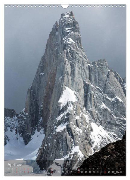 Produktbild: Majest&auml;tische Berge Cerro Fitzroy Patagonien (Wandkalender 2026 DIN A3 hoch), CALVENDO Monatskalender