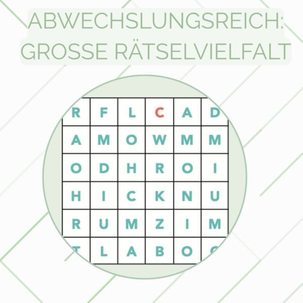 Produktbild: R&auml;tselwelten &ndash; Kreuzwortr&auml;tsel Vielfalt 4 | Der R&auml;tselklassiker in vielen wundersch&ouml;nen Formen: klassische Kreuzwortr&auml;tsel, Wortr&auml;tsel und mehr
