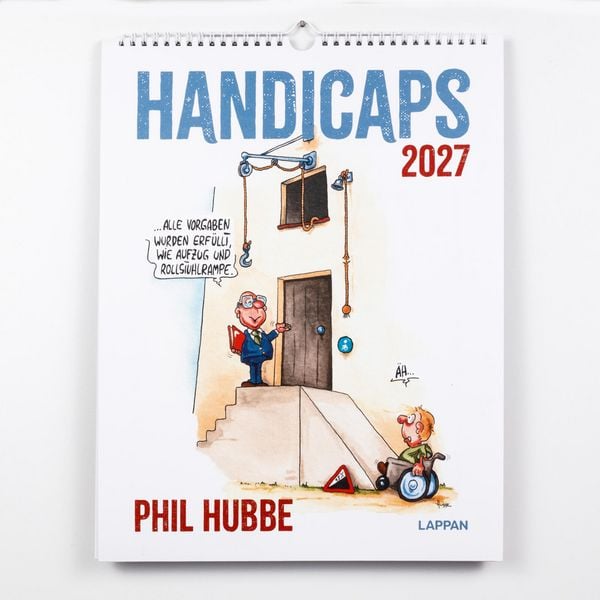Produktbild: Handicaps 2027: Monatskalender f&uuml;r die Wand