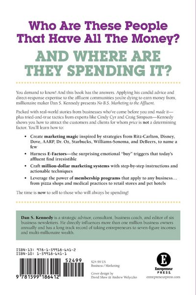 Produktbild: No B.S. Marketing to the Affluent