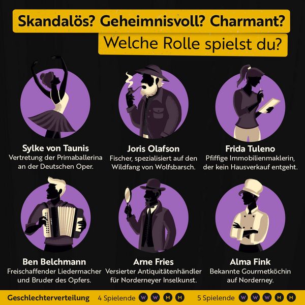 Produktbild: Gourmet Criminelle - Blutsand am Nordseestrand