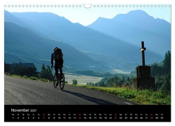 Produktbild: Alpenp&auml;sse auf dem Rennrad Vol. 2 (Wandkalender 2027 DIN A3 quer), CALVENDO Monatskalender