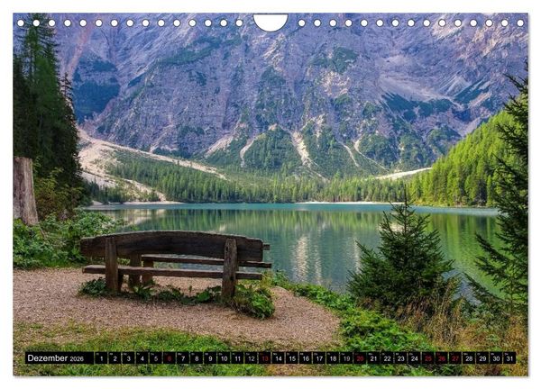 Produktbild: Pustertal - Das gr&uuml;ne Tal S&uuml;dtirols (Wandkalender 2026 DIN A4 quer), CALVENDO Monatskalender