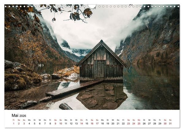 Produktbild: Berchtesgaden - Natursch&ouml;nheiten in Bayern (Wandkalender 2026 DIN A3 quer), CALVENDO Monatskalender