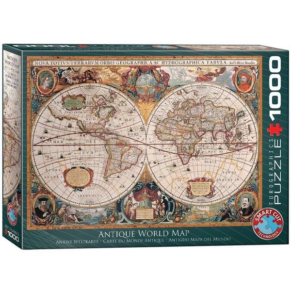 Eurographics Carte du Monde Antique Puzzle